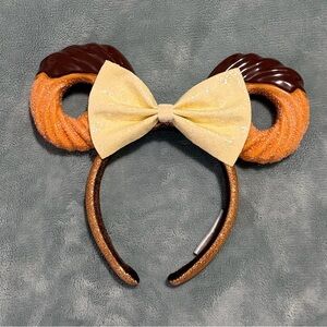 2023 Disney Parks Churro Chocolate Snacks Minnie Ears Headband